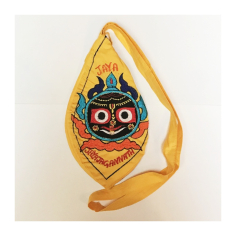 Japa pytlík Jaya Jagannáth vyšívaný