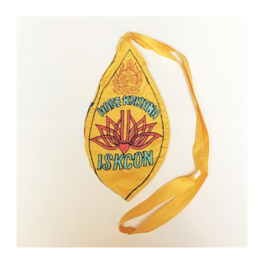 Japa pytlík Jaya Jagannáth vyšívaný