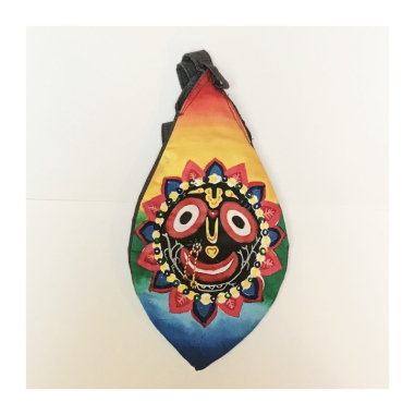 Japa pytlík Jagannáth malovaný