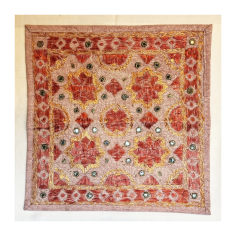 Povlak na polštář 41x41 cm, světle hnědý