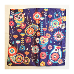 Povlak na polštář 39x39 cm Sovičky