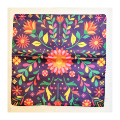 Povlak na polštář 40x40 cm Květy