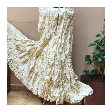 Sukně kanýrová se zlatými stužkami II., 9 typů