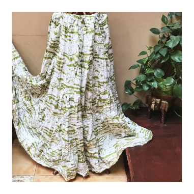 Sukně kanýrová se zlatými stužkami II., 9 typů