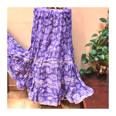 Sukně kanýrová se zlatými stužkami II., 9 typů