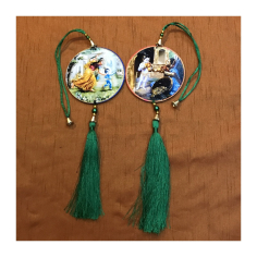 Oboustr. obrázek Damodar k zavěšení