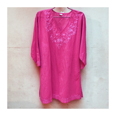 Dámská kurta vyšívaná, 3/4 rukáv