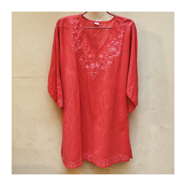 Dámská kurta vyšívaná, 3/4 rukáv