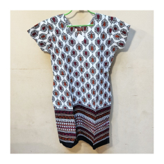 Dámská kurta letní, kr. rukáv, M