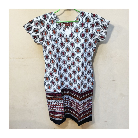 Dámská kurta letní, kr. rukáv, M