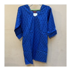 Dámská kurta s krojeným výstřihem, 3/4 rukáv 2