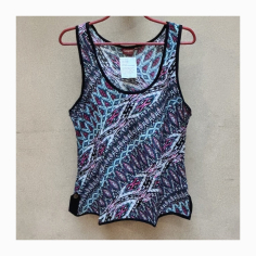 Top pruhy zeleně červený, M/L