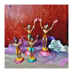 Božstva GourNitai vel. S (pár)