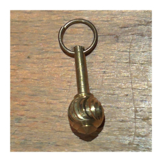 Přívěšek Balarámův kyj (gada) mosaz