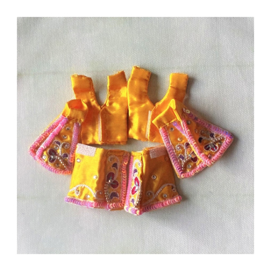 Šaty pro Božstva vyšívané, vel. S