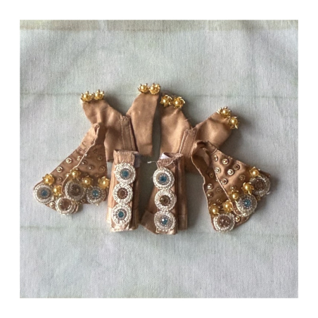 Šaty pro Božstva vyšívané, vel. S