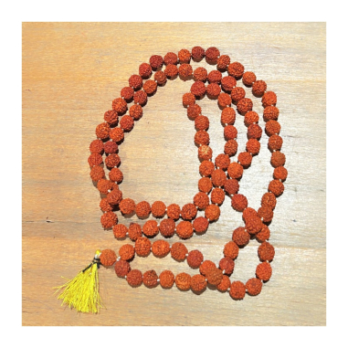 Japa Mala rudrakša střední, růženec