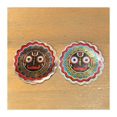 Nálepka Jagannáth, obličej