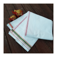 Dhotí 4 proužky, bordura drobný vzor 2