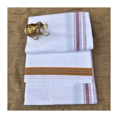 Dhotí širší pruh, bordura proužkovaná 2