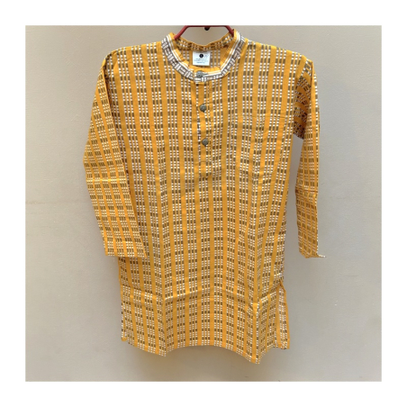 Chlapecký set žluto hnědý, dl. rukáv, vel. 28