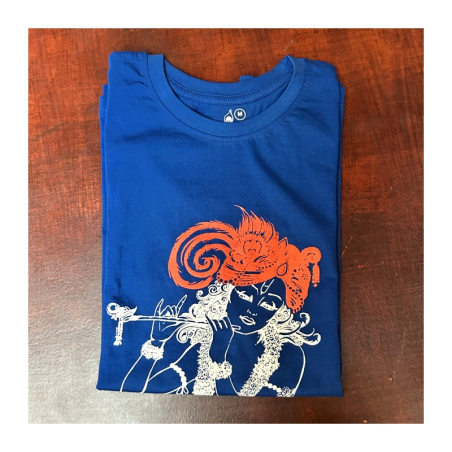 Tričko Krisnas Tu Bhagavan Swayam, potisk i zad, vel. M