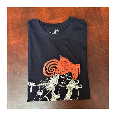 Tričko Krisnas Tu Bhagavan Swayam, potisk i zad, vel. M