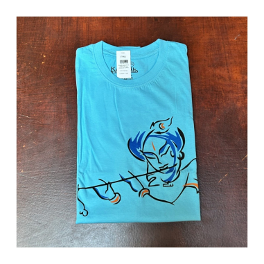 Tričko Krišna s flétnou, vel. XL