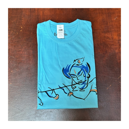 Tričko Krišna s flétnou, vel. XL