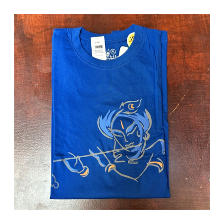 Tričko Krišna s flétnou, vel. XL