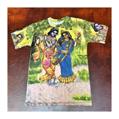 Tričko dětské Rádha Krišna, vel. 34