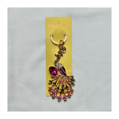 Klíčenka Páv s barevným očkem, 3 typy 2