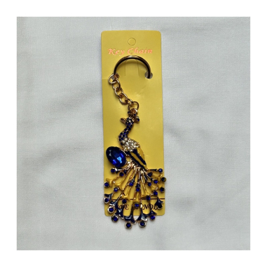 Klíčenka Páv s barevným očkem, 3 typy