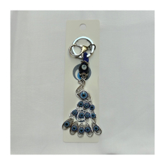 Klíčenka Páv s modrými očky, 4 typy 2