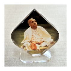 Obrázek Prabhupád list, akryl, 2 typy 2