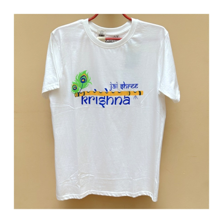 Tričko jai shree Krishna, vel. M, L a XL