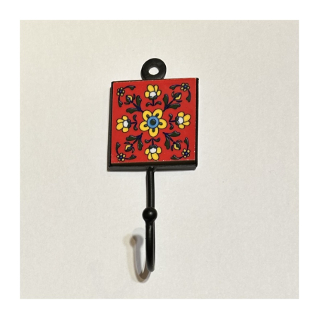 Háček na zeď čtvercový