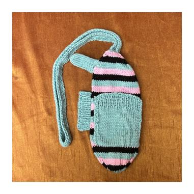 Japa pytlík teplý pletený na zimu NOVINKA!