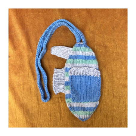 Japa pytlík teplý pletený na zimu NOVINKA!