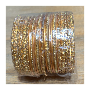 Náramky sada 24 ks zlaté a jednobarevné, různé