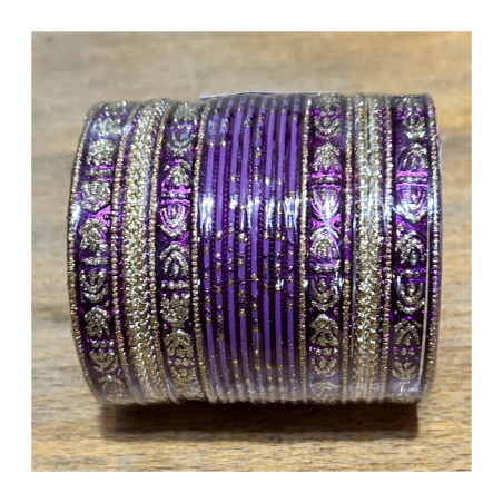 Náramky sada 24 ks zlaté a jednobarevné, různé