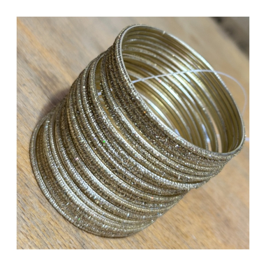 Náramky sada 24 ks vroubkované