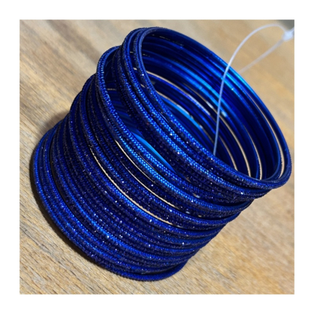 Náramky sada 24 ks vroubkované