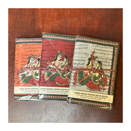 Notes 15 cm Rádha Krišna různé barvy