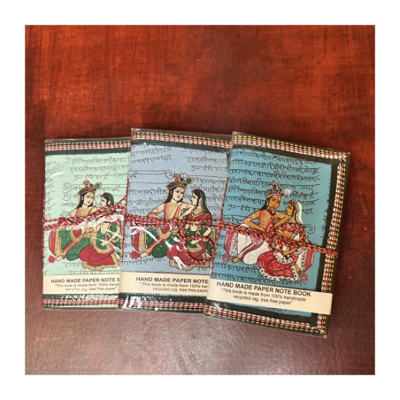 Notes 15 cm Rádha Krišna různé barvy