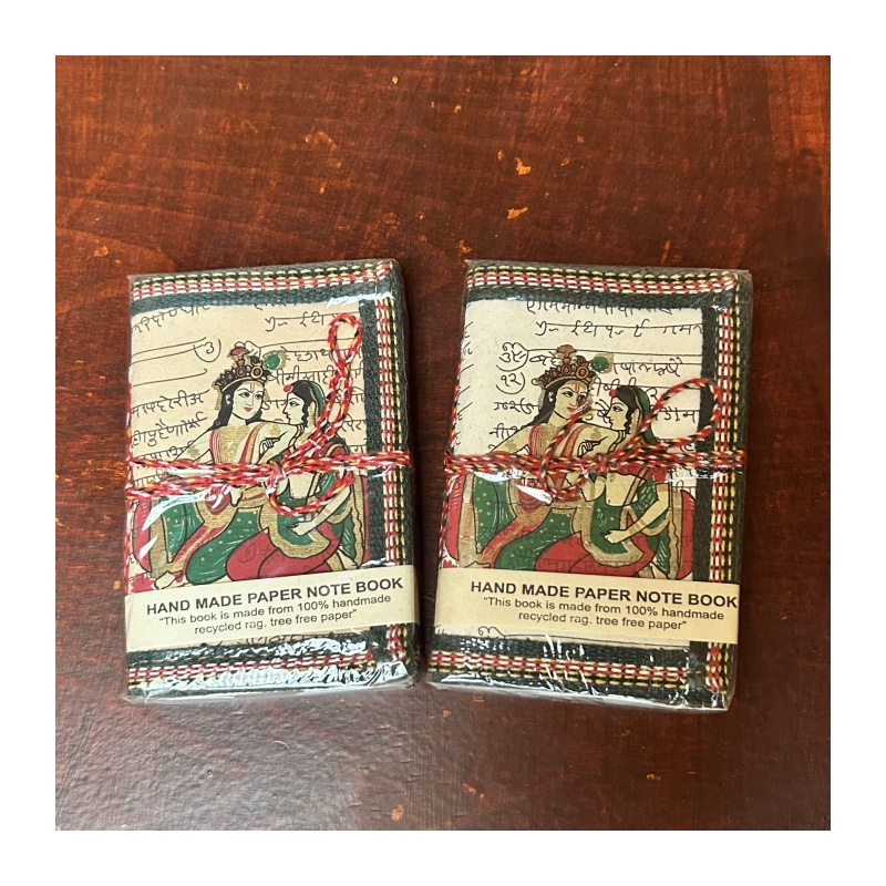 Notes 12,5 cm Rádha Krišna různé barvy