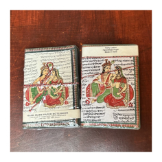 Notes 17,5 cm Rádha Krišna různé barvy 2