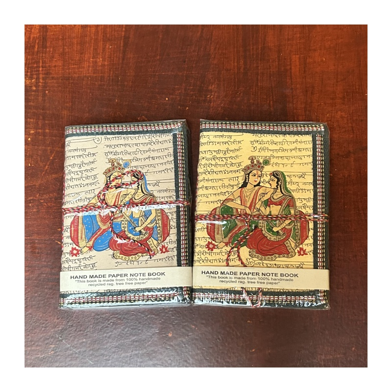 Notes 17,5 cm Rádha Krišna různé barvy