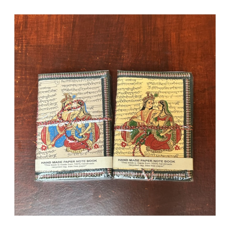 Notes 17,5 cm Rádha Krišna různé barvy