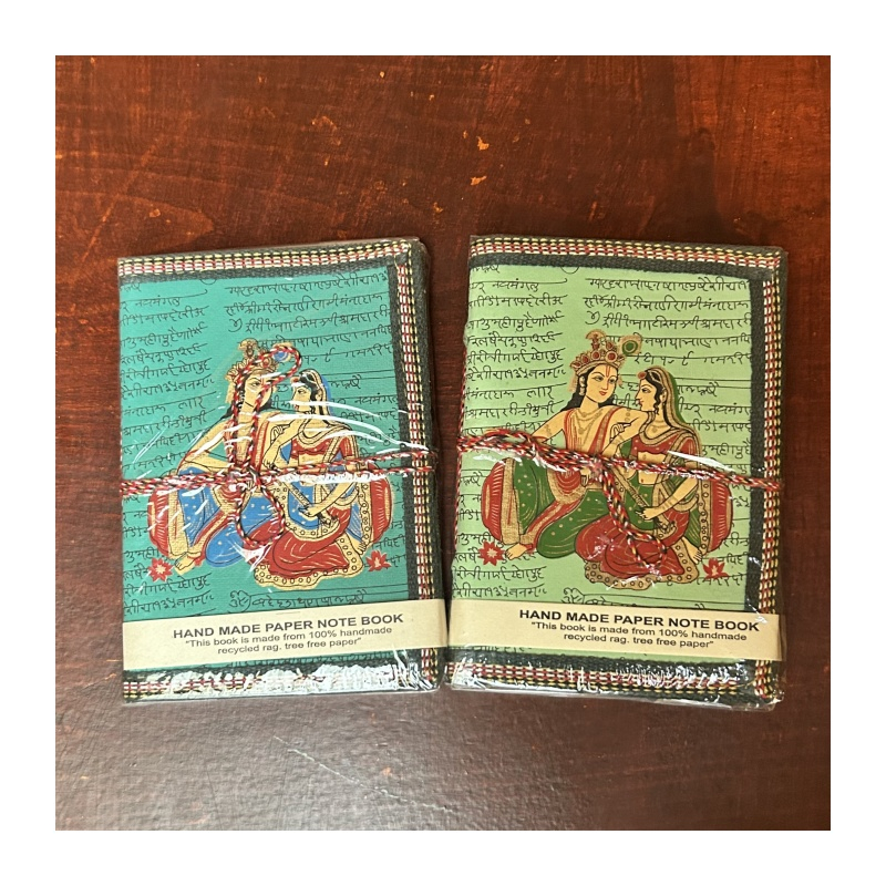 Notes 17,5 cm Rádha Krišna různé barvy